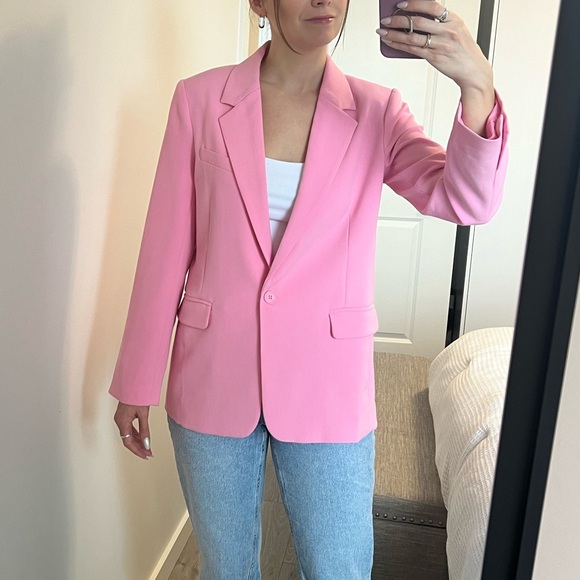 Dynamite Pink Blazer - size small - Picture 5 of 5